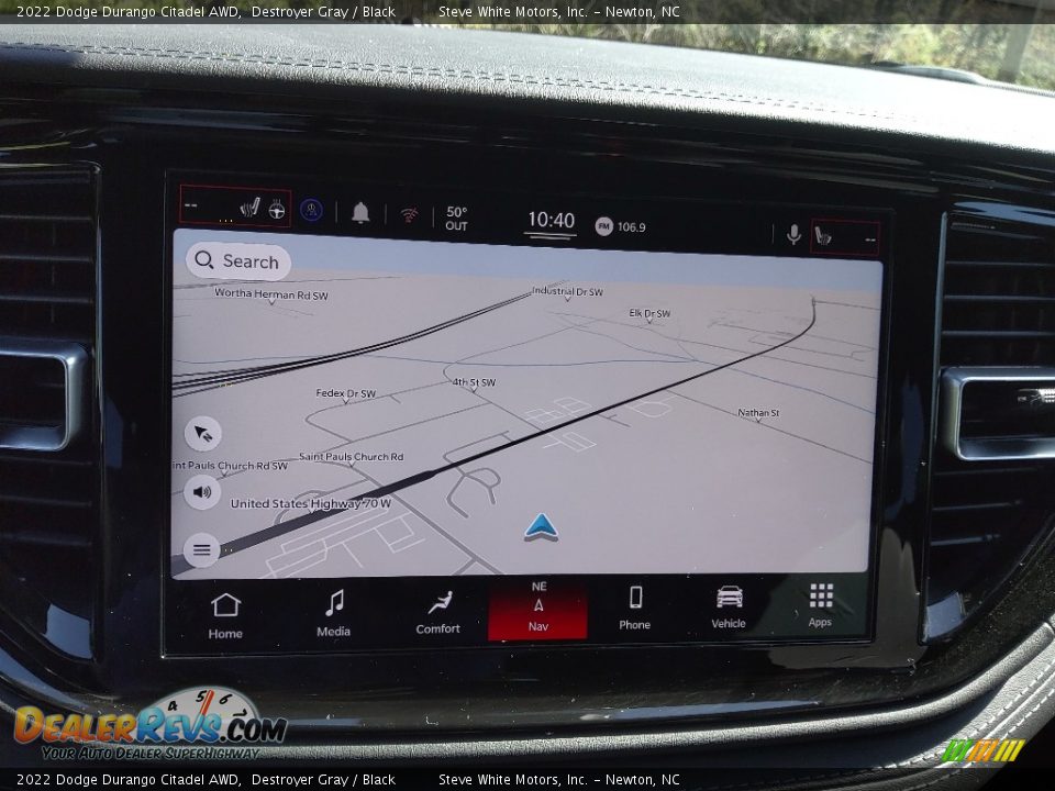 Navigation of 2022 Dodge Durango Citadel AWD Photo #25