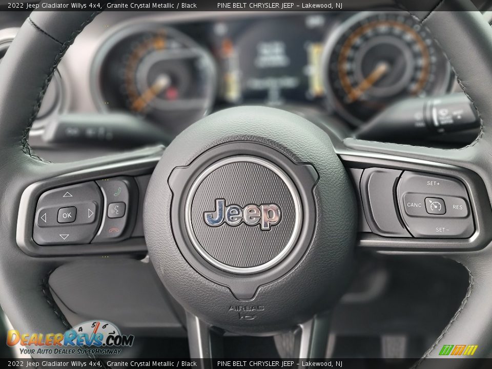 2022 Jeep Gladiator Willys 4x4 Steering Wheel Photo #12
