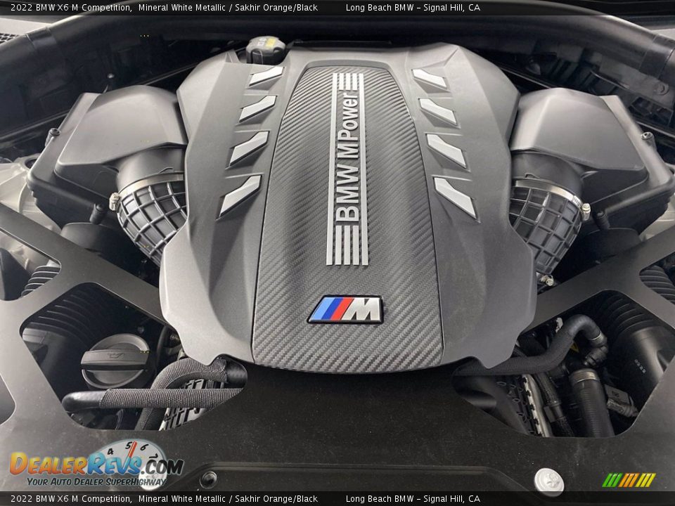 2022 BMW X6 M Competition 4.4 Liter M TwinPower Turbocharged DOHC 32-Valve V8 Engine Photo #9