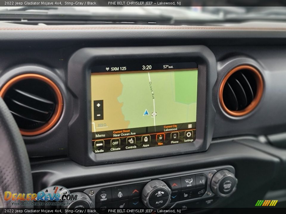 Navigation of 2022 Jeep Gladiator Mojave 4x4 Photo #11