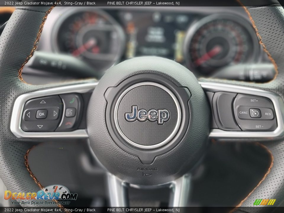 2022 Jeep Gladiator Mojave 4x4 Steering Wheel Photo #12