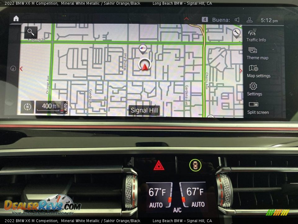 Navigation of 2022 BMW X6 M Competition Photo #19