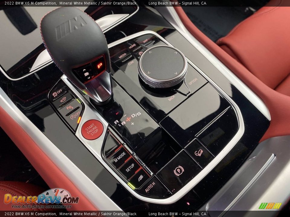 2022 BMW X6 M Competition Shifter Photo #22