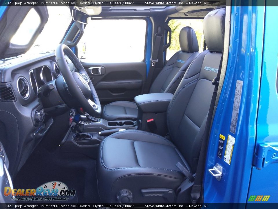 Front Seat of 2022 Jeep Wrangler Unlimited Rubicon 4XE Hybrid Photo #12