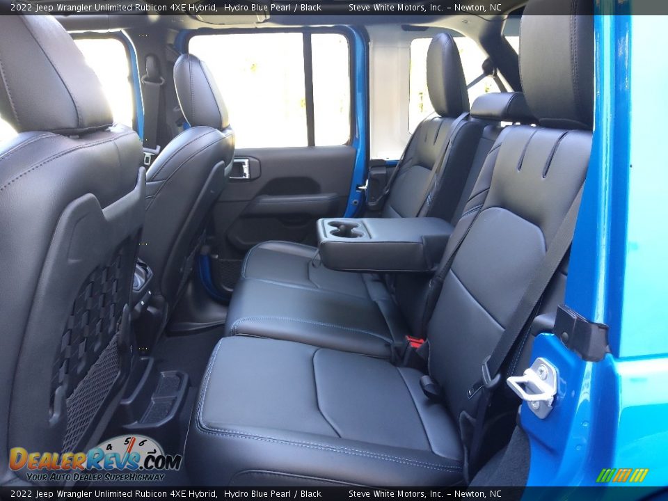 Rear Seat of 2022 Jeep Wrangler Unlimited Rubicon 4XE Hybrid Photo #15