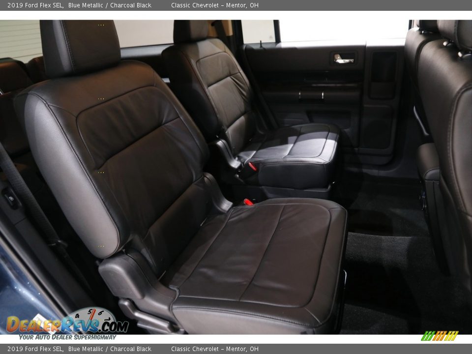 2019 Ford Flex SEL Blue Metallic / Charcoal Black Photo #15