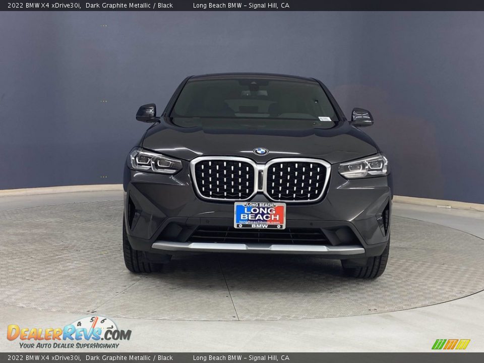 2022 BMW X4 xDrive30i Dark Graphite Metallic / Black Photo #2