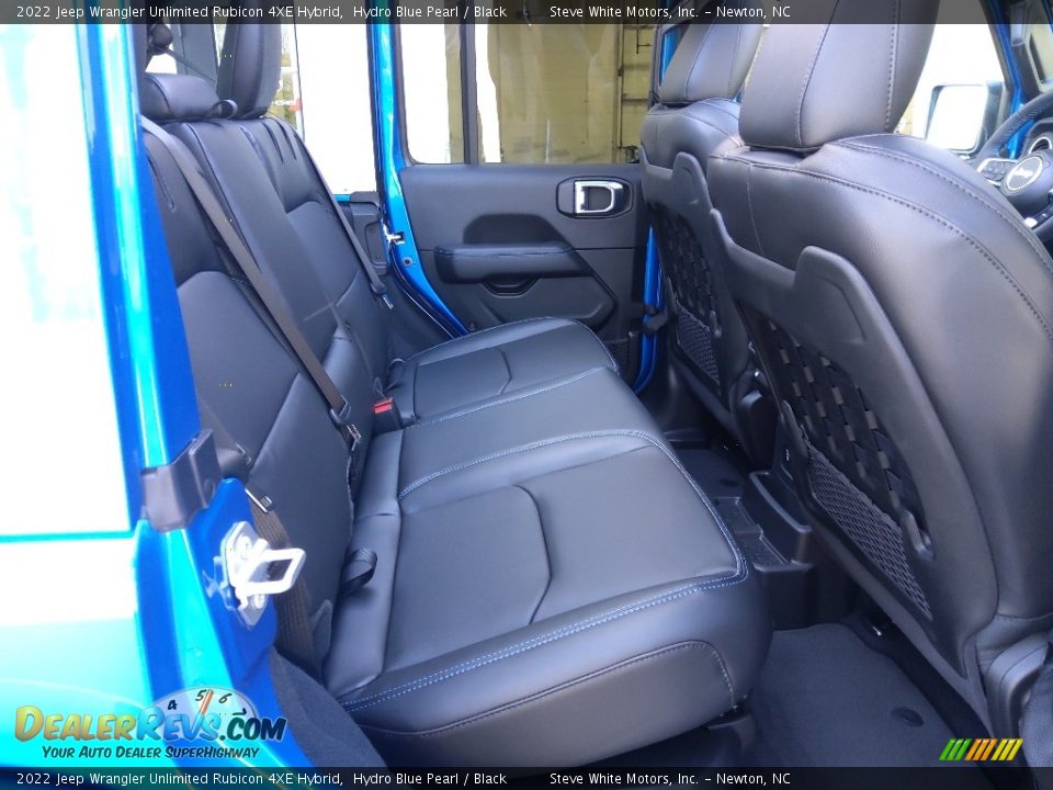 Rear Seat of 2022 Jeep Wrangler Unlimited Rubicon 4XE Hybrid Photo #20