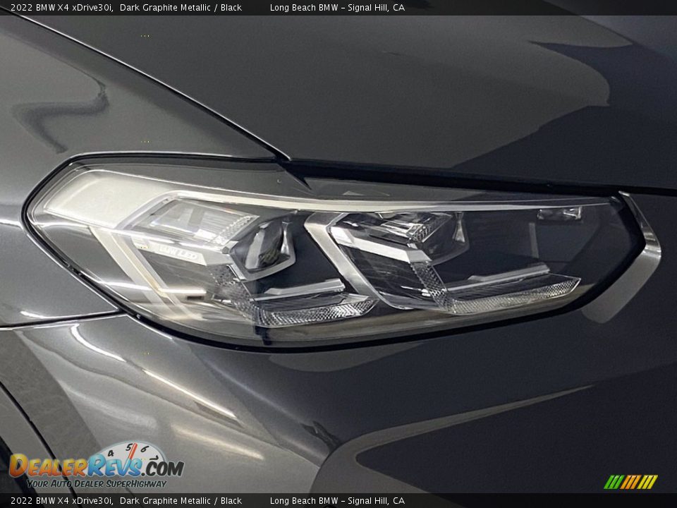 2022 BMW X4 xDrive30i Dark Graphite Metallic / Black Photo #4