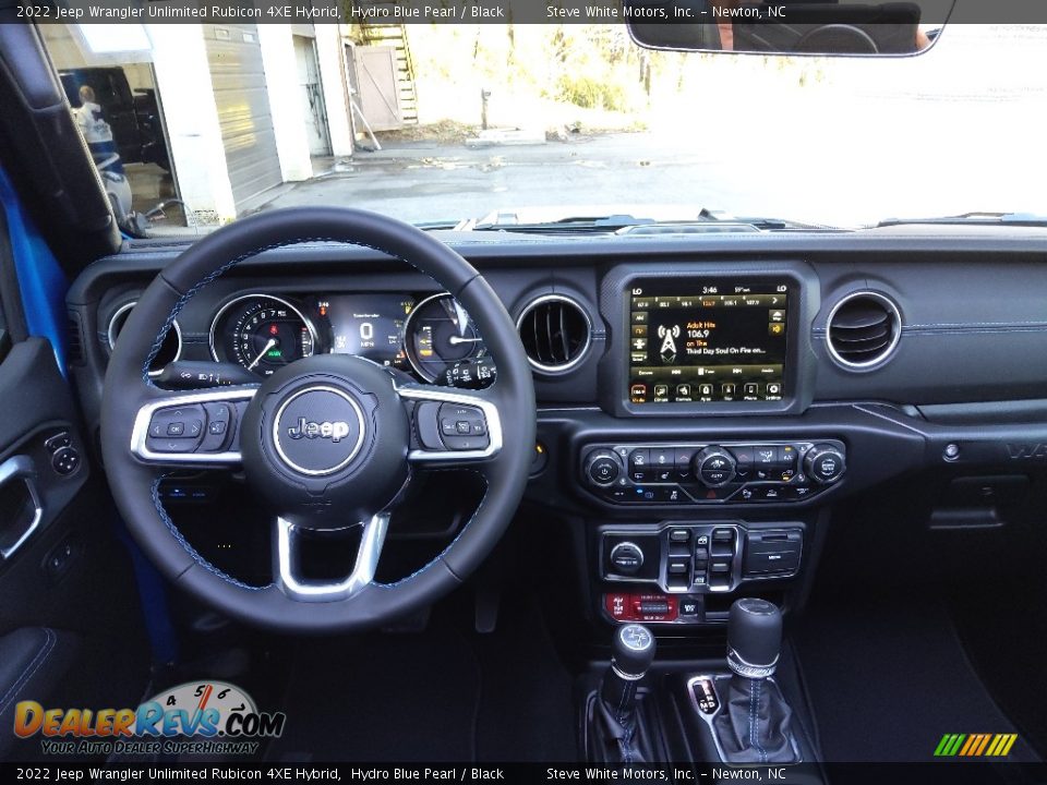 Dashboard of 2022 Jeep Wrangler Unlimited Rubicon 4XE Hybrid Photo #23