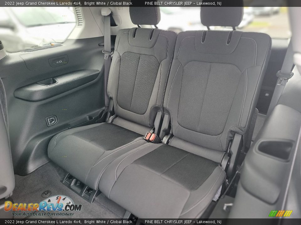 Rear Seat of 2022 Jeep Grand Cherokee L Laredo 4x4 Photo #10