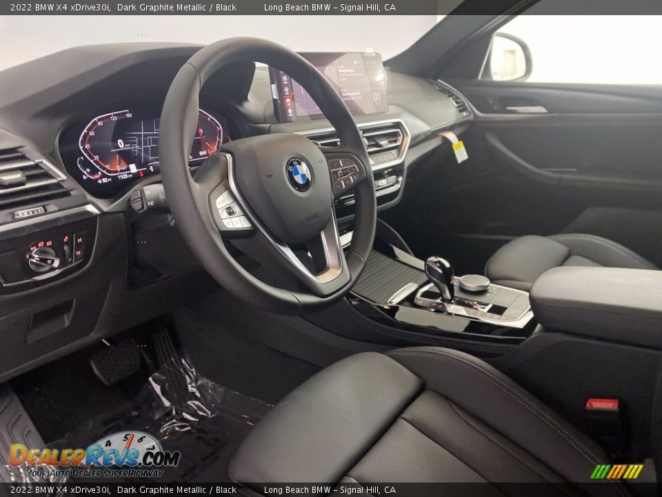 2022 BMW X4 xDrive30i Dark Graphite Metallic / Black Photo #12
