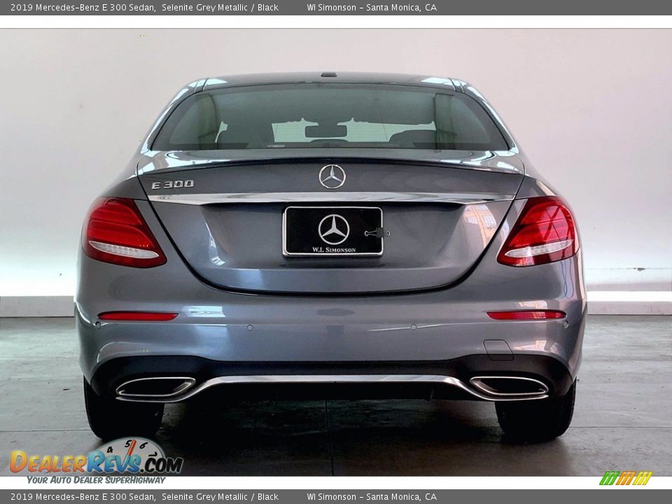 2019 Mercedes-Benz E 300 Sedan Selenite Grey Metallic / Black Photo #3