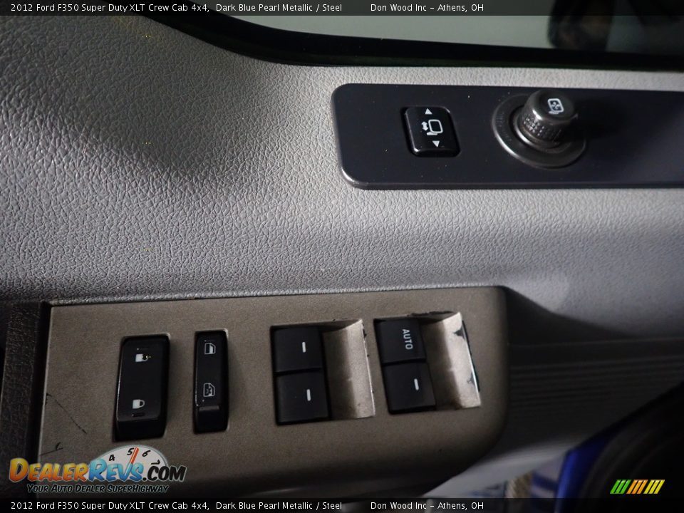 2012 Ford F350 Super Duty XLT Crew Cab 4x4 Dark Blue Pearl Metallic / Steel Photo #17