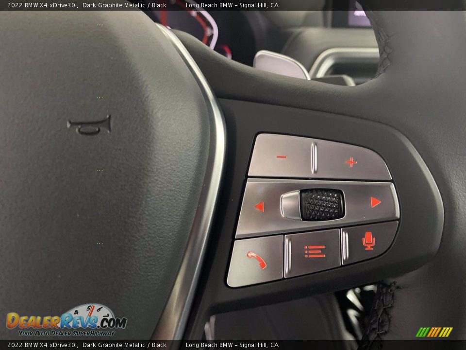 2022 BMW X4 xDrive30i Steering Wheel Photo #16