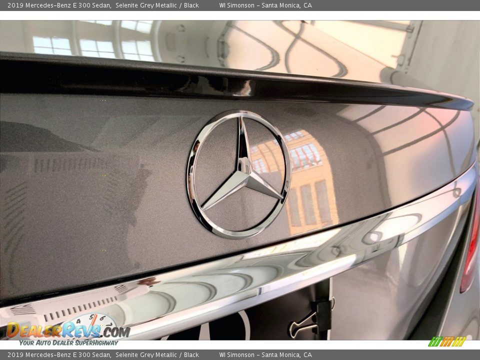 2019 Mercedes-Benz E 300 Sedan Selenite Grey Metallic / Black Photo #7