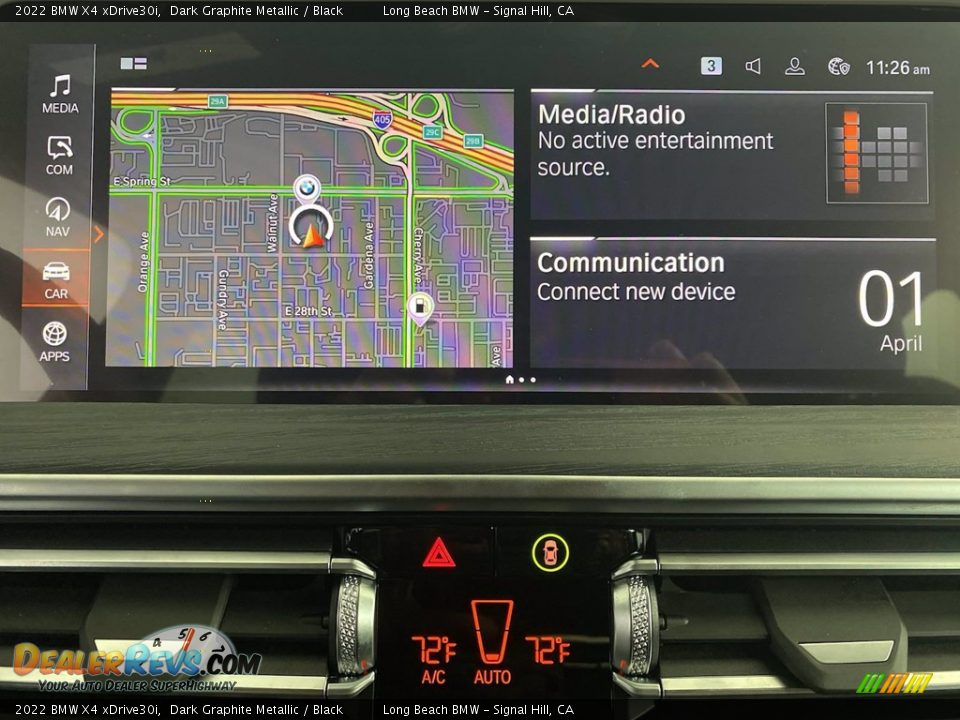 Navigation of 2022 BMW X4 xDrive30i Photo #18