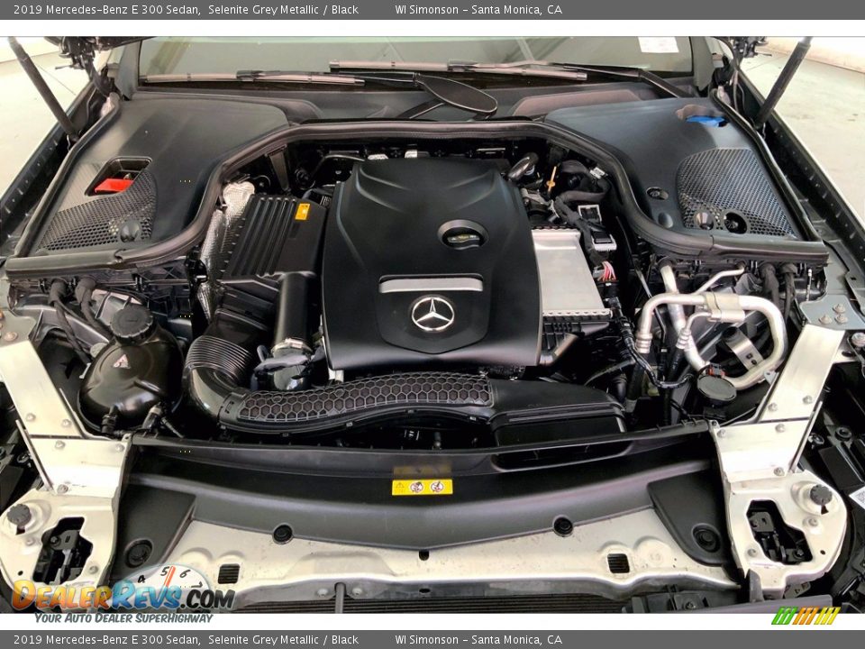 2019 Mercedes-Benz E 300 Sedan Selenite Grey Metallic / Black Photo #9