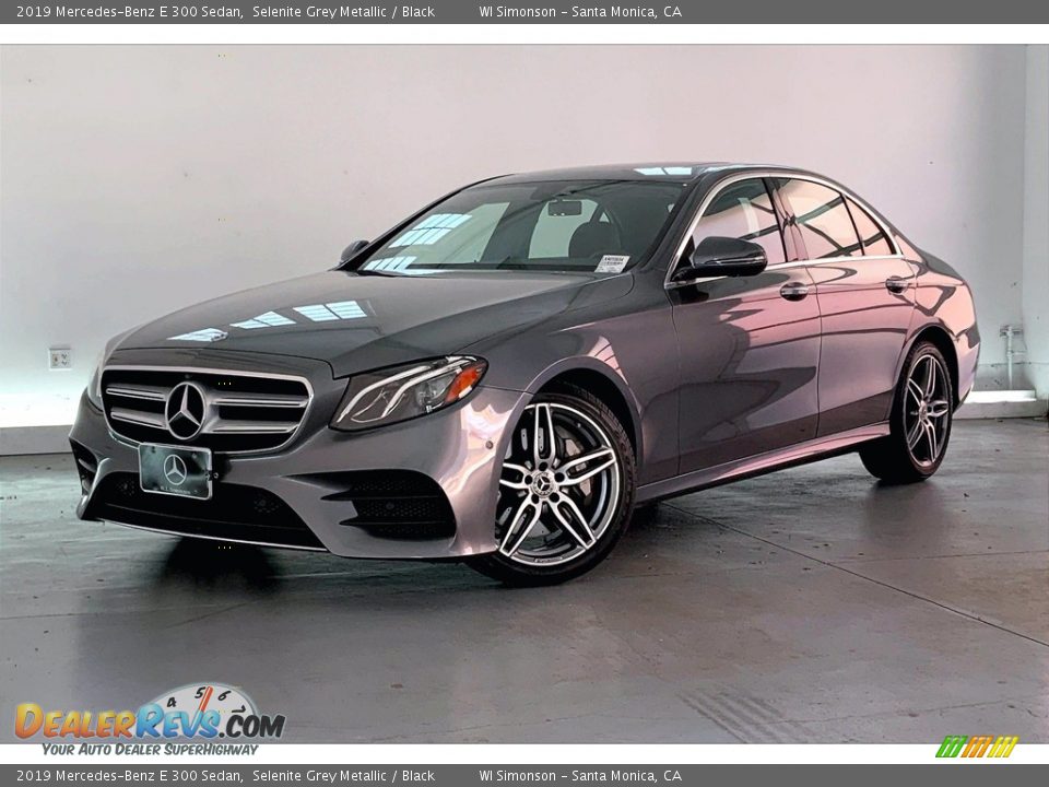 2019 Mercedes-Benz E 300 Sedan Selenite Grey Metallic / Black Photo #12