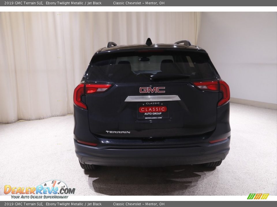 2019 GMC Terrain SLE Ebony Twilight Metallic / Jet Black Photo #17