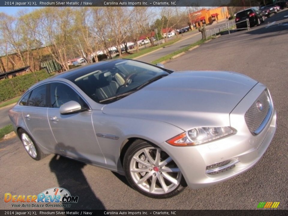 Rhodium Silver Metallic 2014 Jaguar XJ XJ Photo #3