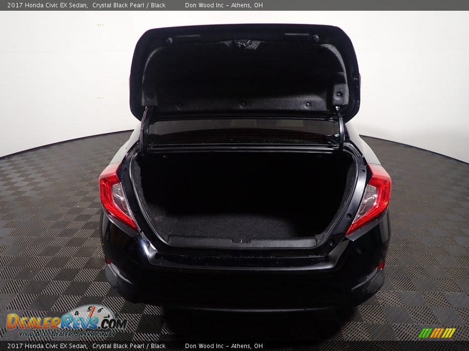 2017 Honda Civic EX Sedan Crystal Black Pearl / Black Photo #15