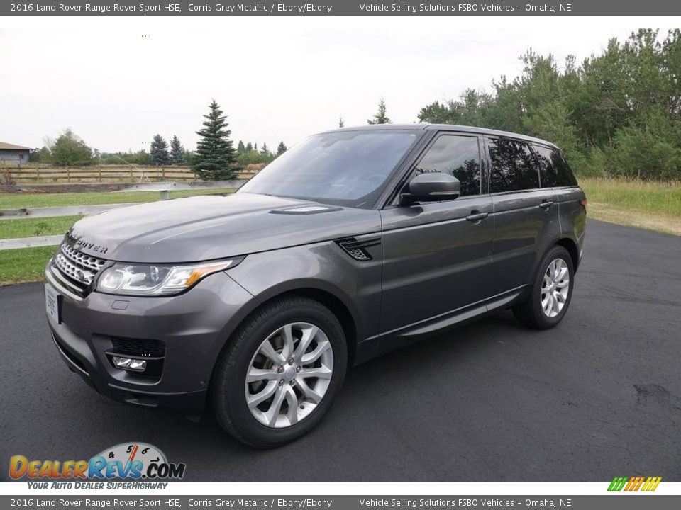 2016 Land Rover Range Rover Sport HSE Corris Grey Metallic / Ebony/Ebony Photo #2