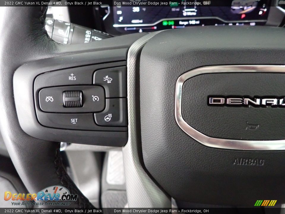 2022 GMC Yukon XL Denali 4WD Steering Wheel Photo #25