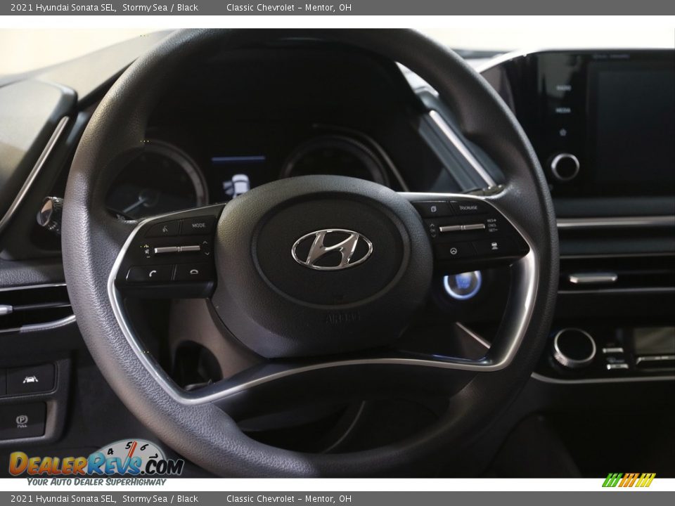 2021 Hyundai Sonata SEL Stormy Sea / Black Photo #7