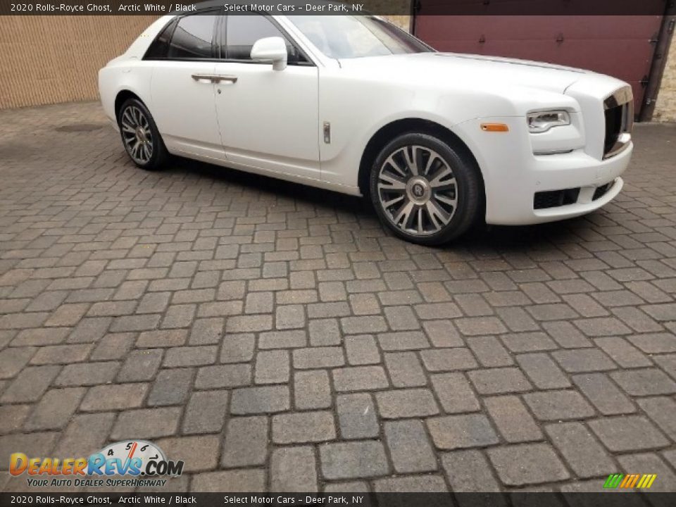 2020 Rolls-Royce Ghost Arctic White / Black Photo #3