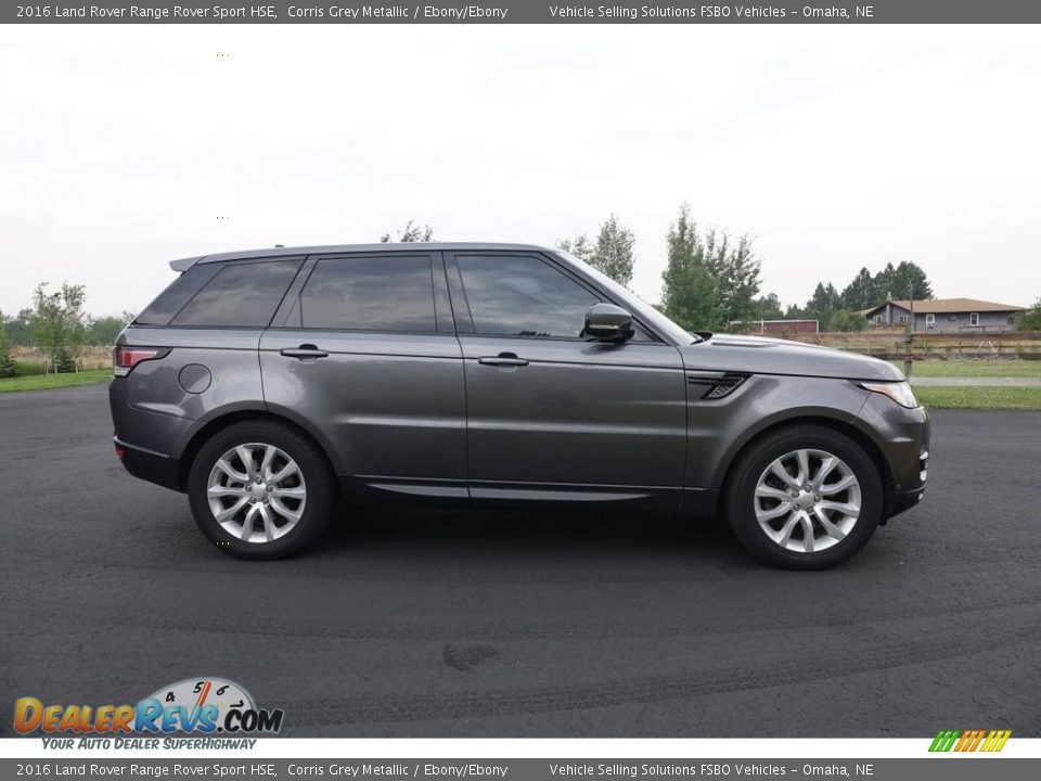 2016 Land Rover Range Rover Sport HSE Corris Grey Metallic / Ebony/Ebony Photo #4