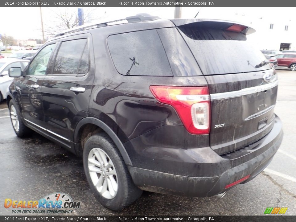 2014 Ford Explorer XLT Tuxedo Black / Charcoal Black Photo #2