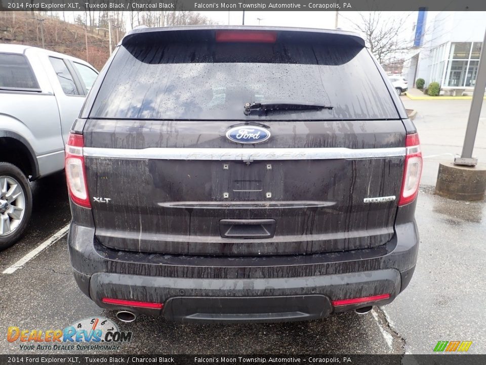 2014 Ford Explorer XLT Tuxedo Black / Charcoal Black Photo #3