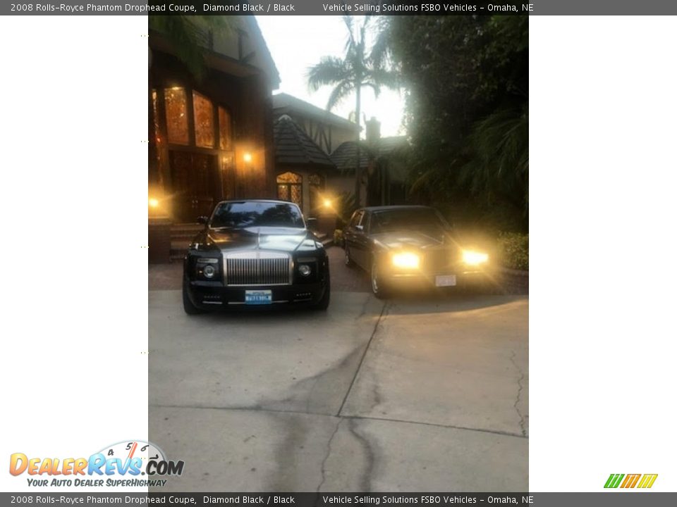 2008 Rolls-Royce Phantom Drophead Coupe Diamond Black / Black Photo #1