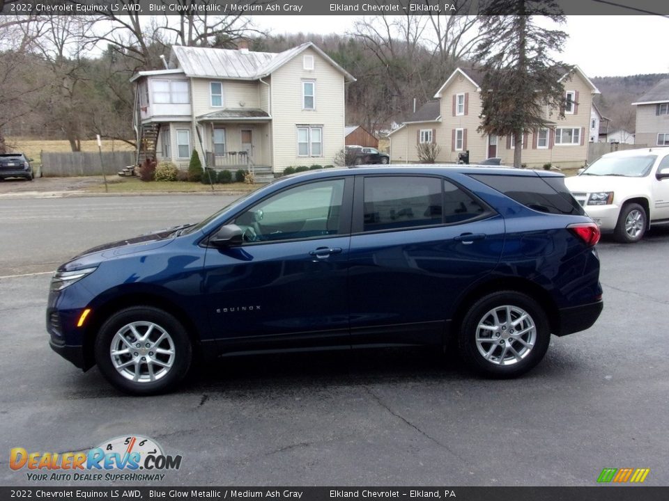 Blue Glow Metallic 2022 Chevrolet Equinox LS AWD Photo #6