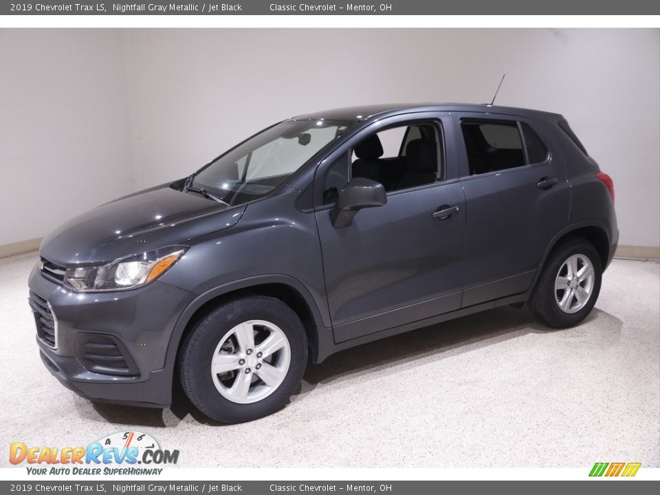 2019 Chevrolet Trax LS Nightfall Gray Metallic / Jet Black Photo #3