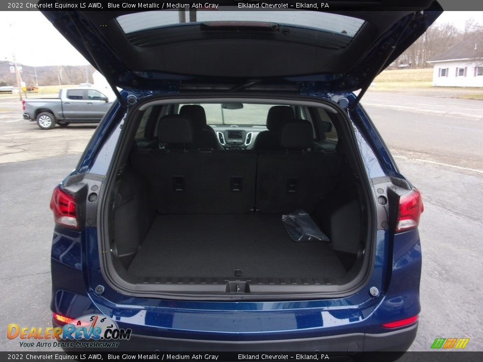 2022 Chevrolet Equinox LS AWD Blue Glow Metallic / Medium Ash Gray Photo #9