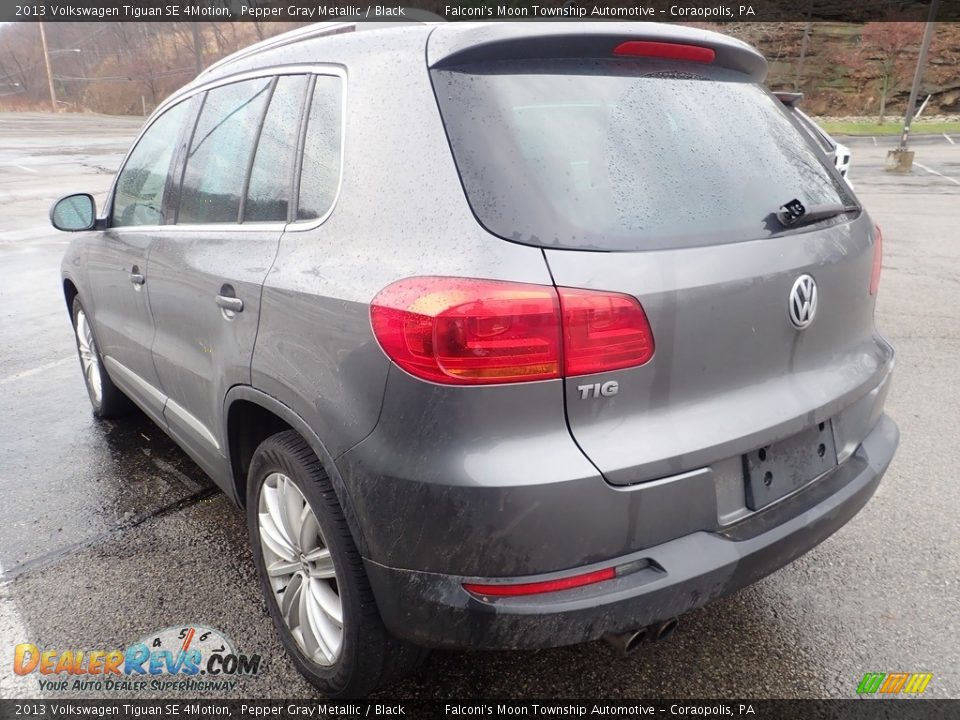 2013 Volkswagen Tiguan SE 4Motion Pepper Gray Metallic / Black Photo #2