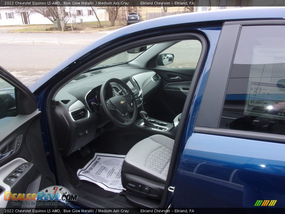 2022 Chevrolet Equinox LS AWD Blue Glow Metallic / Medium Ash Gray Photo #11