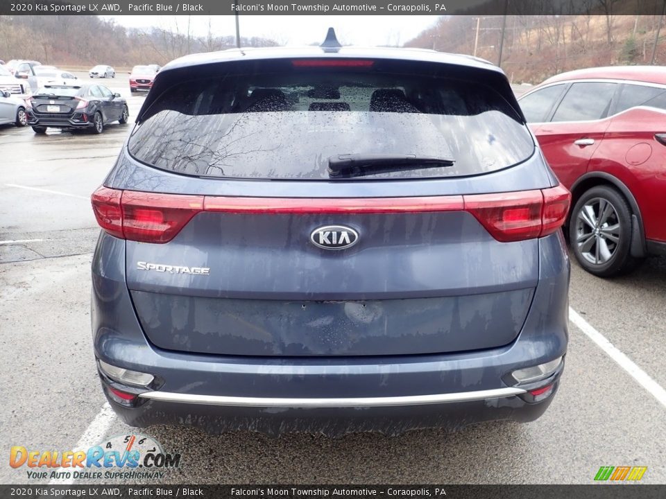 2020 Kia Sportage LX AWD Pacific Blue / Black Photo #3