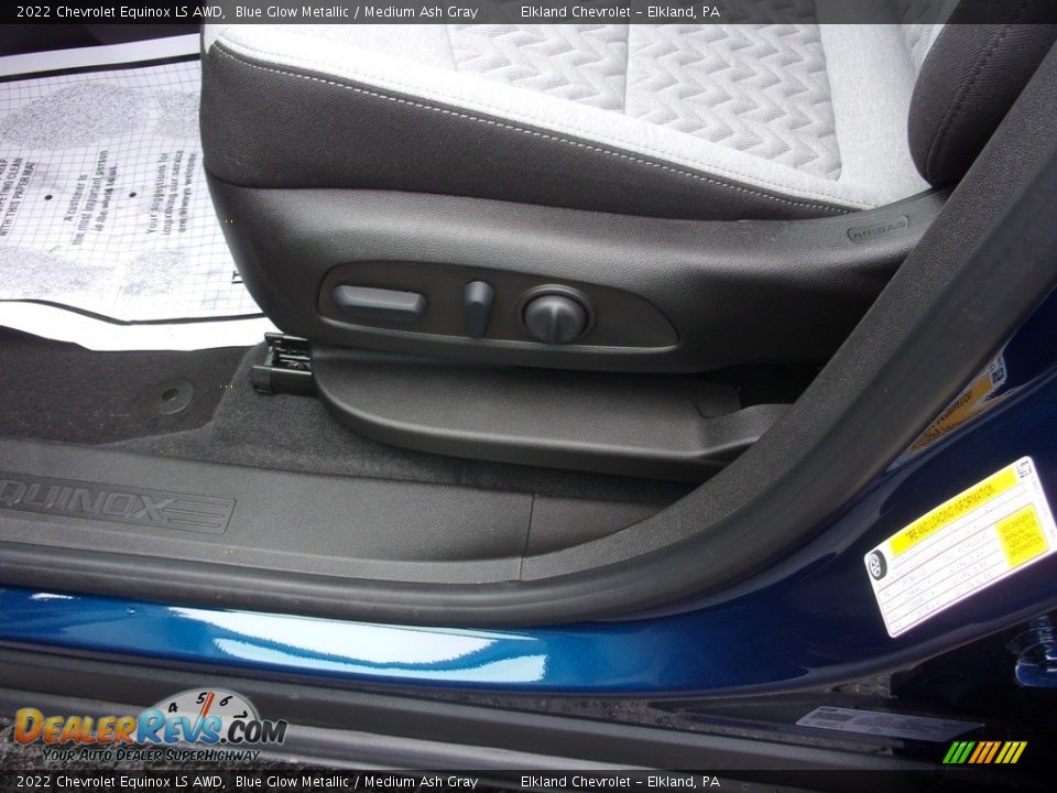 2022 Chevrolet Equinox LS AWD Blue Glow Metallic / Medium Ash Gray Photo #13