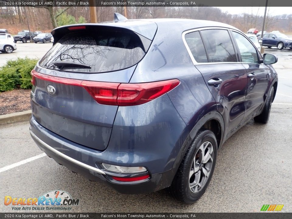 2020 Kia Sportage LX AWD Pacific Blue / Black Photo #4