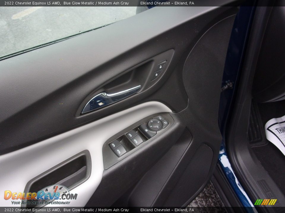 2022 Chevrolet Equinox LS AWD Blue Glow Metallic / Medium Ash Gray Photo #14