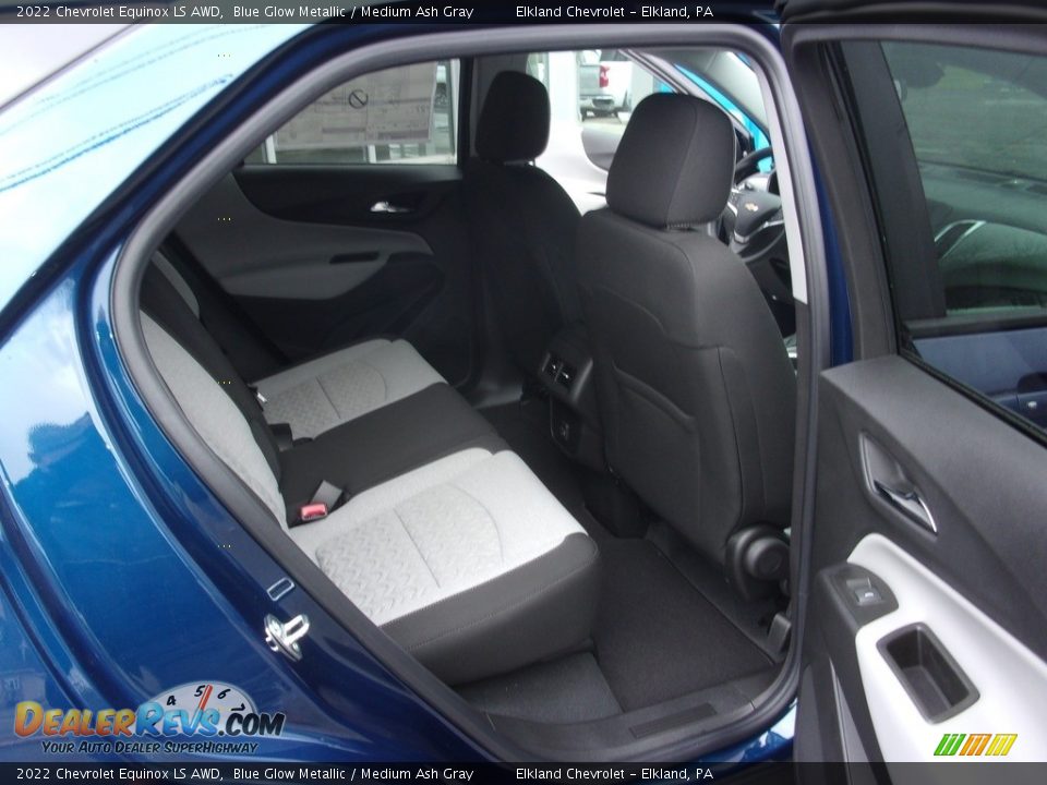 2022 Chevrolet Equinox LS AWD Blue Glow Metallic / Medium Ash Gray Photo #17