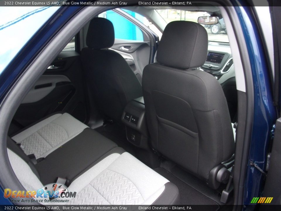 2022 Chevrolet Equinox LS AWD Blue Glow Metallic / Medium Ash Gray Photo #18