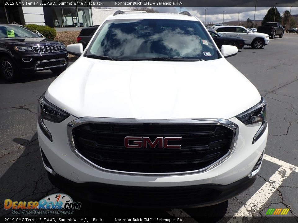 2019 GMC Terrain SLE AWD Summit White / Jet Black Photo #3