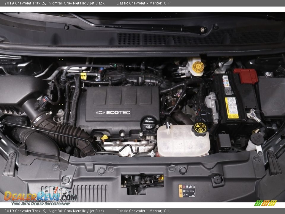 2019 Chevrolet Trax LS Nightfall Gray Metallic / Jet Black Photo #18