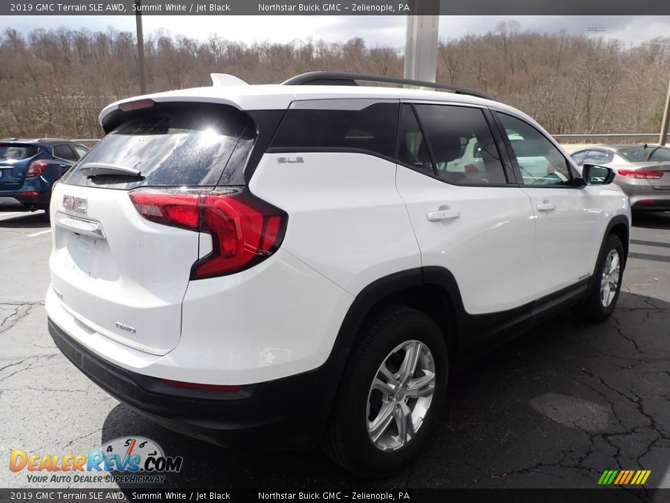 2019 GMC Terrain SLE AWD Summit White / Jet Black Photo #9