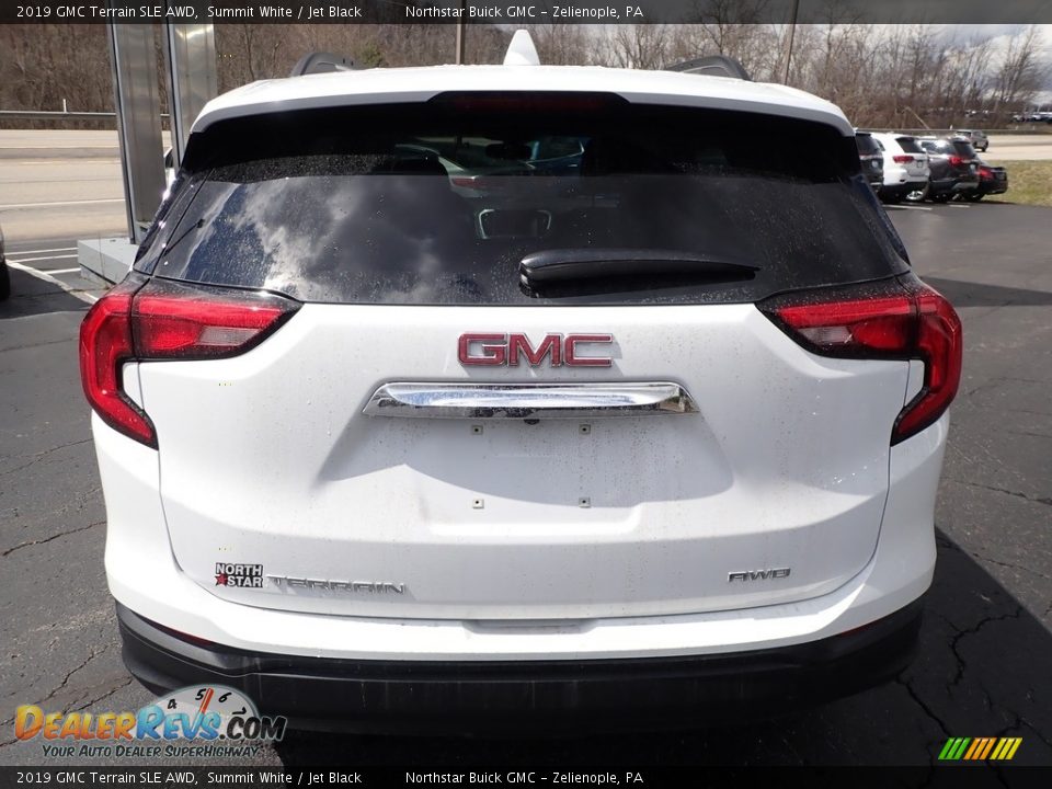 2019 GMC Terrain SLE AWD Summit White / Jet Black Photo #10