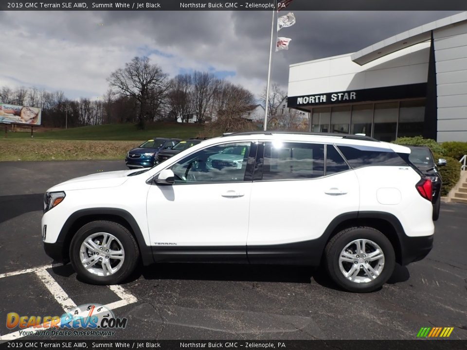 2019 GMC Terrain SLE AWD Summit White / Jet Black Photo #13